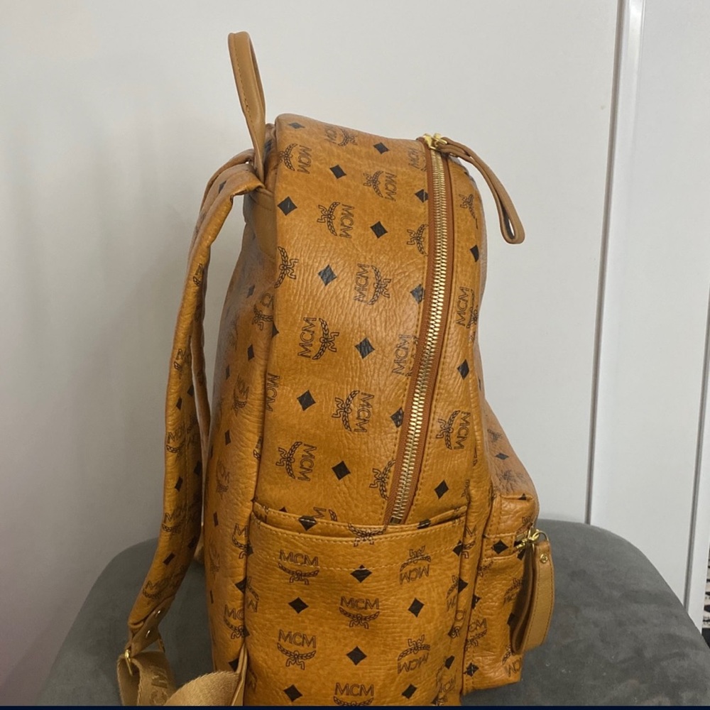 MCM Medium cognac Backpack